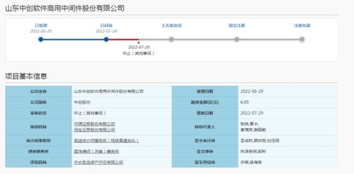 中創(chuàng)股份科創(chuàng)板IPO遭中止審核，證券服務(wù)機(jī)構(gòu)被立案調(diào)查引發(fā)連鎖反應(yīng)
